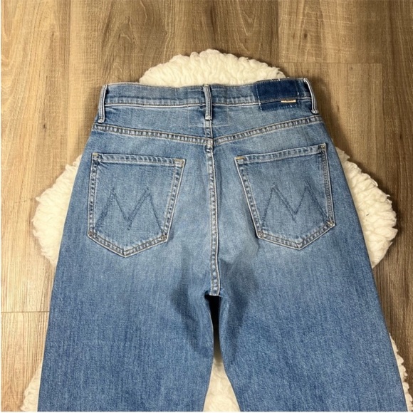 NEW Mother Superior The Lasso heel wide leg jeans - Picture 13 of 13